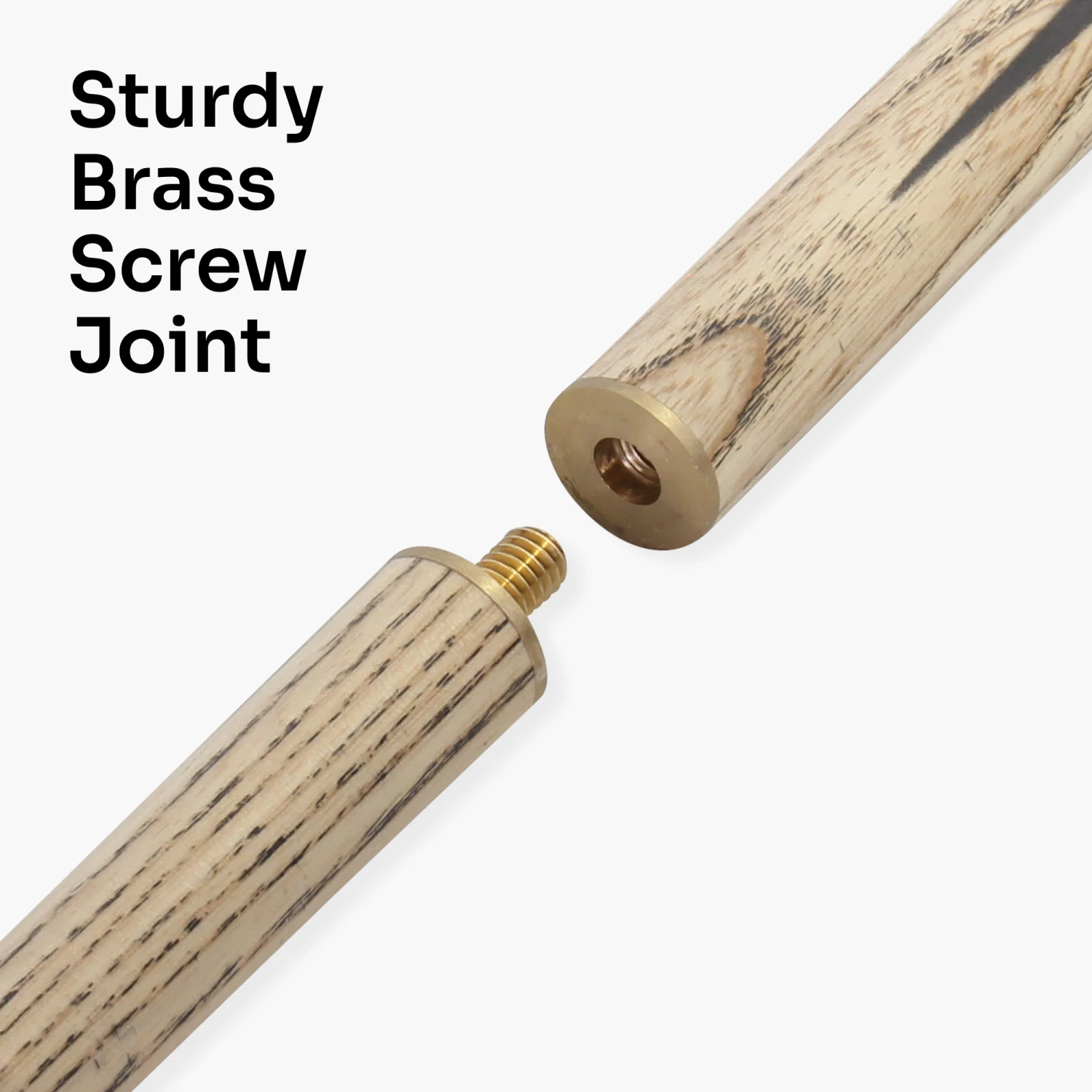 Kudos Kudos 48 Inch JUNIOR SAVANNA 2pc Centre Joint Ash Snooker Pool Cue 10mm Tip 5 Kudos Kudos 48 Inch JUNIOR SAVANNA 2pc Centre Joint Ash Snooker Pool Cue 10mm Tip - Image 3