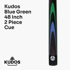 Kudos Kudos Classic Range 48 Inch Junior Kids 2 Piece Snooker Pool Cue With 9.5mm Tip 38 Kudos Kudos Classic Range 48 Inch Junior Kids 2 Piece Snooker Pool Cue With 9.5mm Tip -Billiards Shop KC BG 2