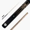 Baize Master Baize Master Widow 57 Inch One Piece English Pool Cue 8.5mm Tip With Laser Engraved Shaft Technology And Hand-Fitted Baize Master Pro Tip – Mini Butt Included -Billiards Shop MapleSpider1
