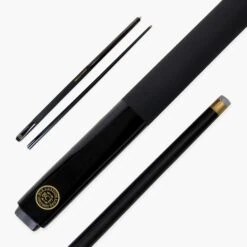 BCE BCE Mark Selby 'Simulated Graphite Shaft' Snooker & Pool Cue - Metallic BLACK