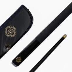 BCE BCE Mark Selby Simulated Graphite Metallic BLACK Snooker & Pool Cue & BCE SOFT Case