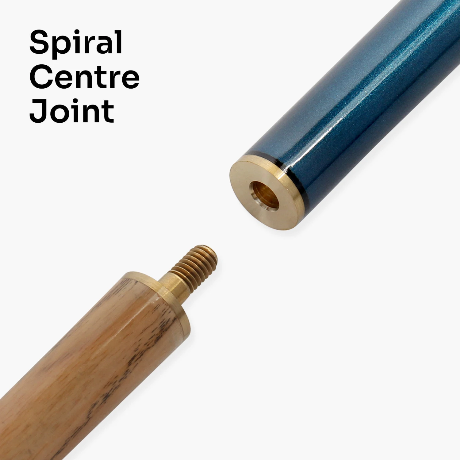 Riley Riley METALLIC BLUE Butt 2 Piece Ash Snooker & Pool Cue - 9.5mm Tip, 17oz - 18oz 5 Riley Riley METALLIC BLUE Butt 2 Piece Ash Snooker & Pool Cue - 9.5mm Tip, 17oz - 18oz - Image 3