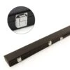 Cue & Case Plain Black CLASSIC ATTACHE Batten ¾ Joint Snooker Cue Case – Strong & Spacious -Billiards Shop PlainBlackclassicattache34