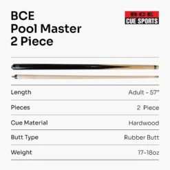 Riley Riley Black DRAGON 8 BALL Ash 2 Piece Pool Snooker Cue - 9.5mm Tip -Billiards Shop PoolMaster 7 9dc9d400 b3d3 4cf4 a039 e8f13eaadb66