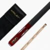 Riley Riley Red Rocket 48 Inch 2 Piece Kids Cue And Case Set 9.5mm Tip With Riley Sleeve Case -Billiards Shop RedRocket1
