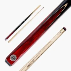 Baize Master Baize Master 57 Inch Jimmy White Signature VICTORY 2 Piece Ash Snooker Pool Cue With 9.5mm Layered Tip -Billiards Shop RedVictory1