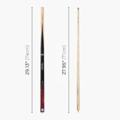 Baize Master Baize Master 57 Inch Jimmy White Signature VICTORY 2 Piece Ash Snooker Pool Cue With 9.5mm Layered Tip -Billiards Shop RedVictory6