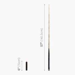 Baize Master Baize Master Widow 57 Inch One Piece English Pool Cue 8.5mm Tip With Laser Engraved Shaft Technology And Hand-Fitted Baize Master Pro Tip – Mini Butt Included -Billiards Shop Red Spider 4