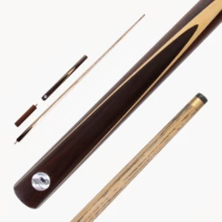 PRO147 PRO147 CLASSIC SANDALWOOD 3/4 Premium Snooker Pool Cue 9.5mm Tip + 6 Inch Wooden Mini Butt