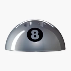 Cue + Case 8 Ball Floor Standing Cue Rack -Billiards Shop Silver8BallRack1