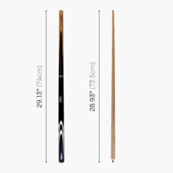 Riley Riley Ronnie O'Sullivan STRIKE 57 Inch 2 Piece Centre Joint Snooker Pool Cue 9.5mm Tip -Billiards Shop Strike 5