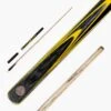 Baize Master G14 Baize Master YELLOW EMPEROR 57 Inch 3/4 English 8 Ball Pool Cue With 8.5mm Tip + Mini Butt Extension -Billiards Shop Yellow EMP 1