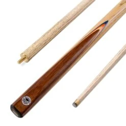 PRO147 PRO147 EMPIRE 2pc Snooker Pool Cue Traditional Spliced All Ash With Brass Centre Joint 9.5mm Tip - PRO8