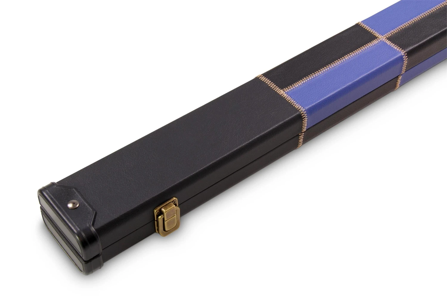 Cue & Case Deluxe 1 Piece 2 Slot CHEQUERED Cue Case With Plastic Ends And Chalk Compartment - Holds 2 Cues 6 Cue & Case Deluxe 1 Piece 2 Slot CHEQUERED Cue Case With Plastic Ends And Chalk Compartment - Holds 2 Cues - Image 4