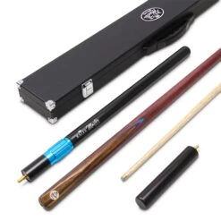 Baize Master Baize Master House Series 2 Piece Snooker Pool Cue And Case Set 9.5mm Tip