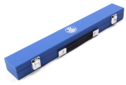 Jonny 8 Ball Jonny 8 Ball MEDIUM Kids Hard Cue Case For 2 Piece 48 Inch Junior Cues -Billiards Shop blue medium 2pc case 2