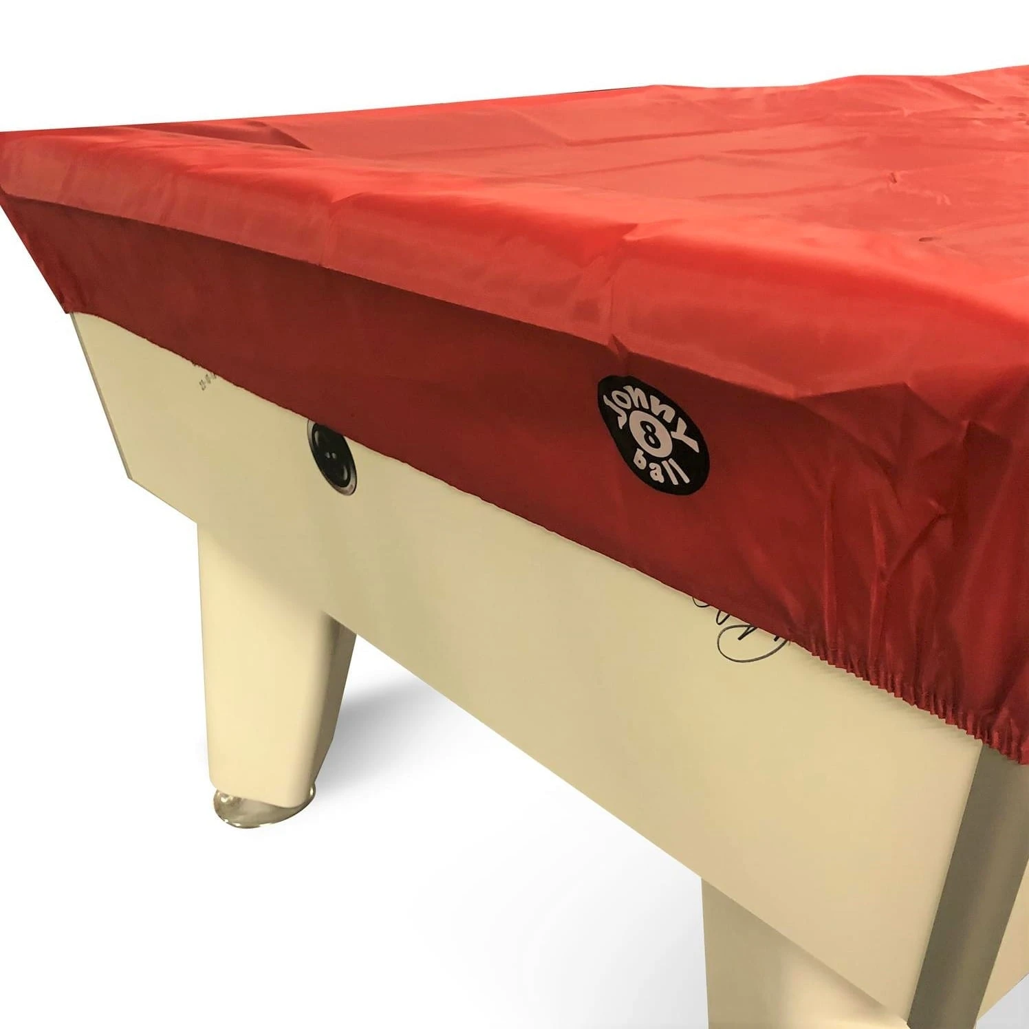 Jonny 8 Ball Jonny 8 Ball 7ft Fitted Nylon Snooker Pool Table Cover - RED 215 X 125cm 4 Jonny 8 Ball Jonny 8 Ball 7ft Fitted Nylon Snooker Pool Table Cover - RED 215 X 125cm - Image 2