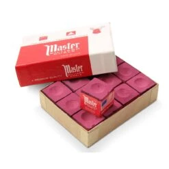 Tweeten Tweeten MASTER BILLIARD Snooker Pool Cue Chalk - Dozen Box 12 Pieces -Billiards Shop image186556963