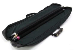 Baize Master Baize Master Premium Soft Black DUAL Pool Cue Case For 2 Cues – 2 Butts & 2 Shafts -Billiards Shop image199640691