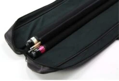 Baize Master Baize Master Premium Soft Black DUAL Pool Cue Case For 2 Cues – 2 Butts & 2 Shafts -Billiards Shop image199640695