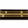 Cue & Case MAHOGANY Effect MDF Wooden Snooker Scoreboard For 2 Players With Brass Markers And Rails - 17.5 Inches -Billiards Shop image205439103
