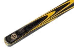 Baize Master Baize Master Gold Series YELLOW EMPEROR 8-BALL POOL CUE SET With 57 Inch Hand Spliced 3/4 Joint Cue 8mm Tip, Deluxe Black Interior Hard Case And 2 X Chalk 15 Baize Master Baize Master Gold Series YELLOW EMPEROR 8-BALL POOL CUE SET With 57 Inch Hand Spliced 3/4 Joint Cue 8mm Tip, Deluxe Black Interior Hard Case And 2 X Chalk -Billiards Shop image395704953 1