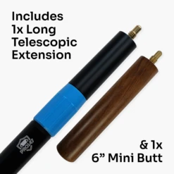 PRO147 PRO147 CLASSIC SANDALWOOD 3/4 Premium Snooker Pool Cue And Case Set 9.5mm Tip -Billiards Shop sandalwoodext